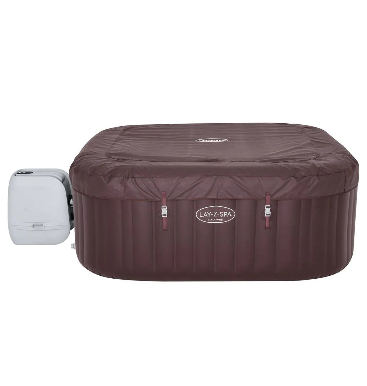 Bestway Spa gonflable carré Maldives Hydrojet Pro 4 - 6 personnes