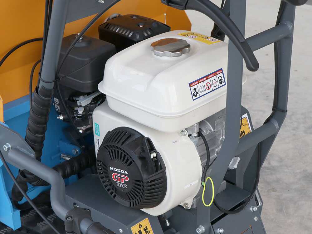 Brouette motorisée à chenilles EuroMech EM400H-Agri - Caisson extensible avec charge de 400 kg