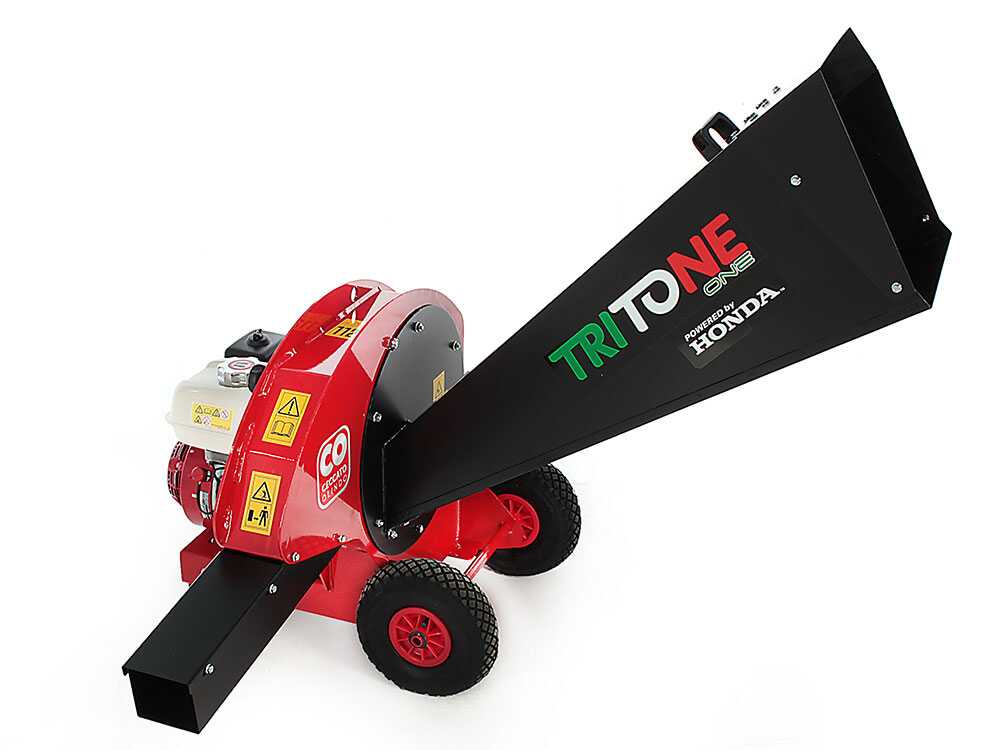 Ceccato Tritone ONE – Broyeur de branches thermique – Moteur Honda GX 200