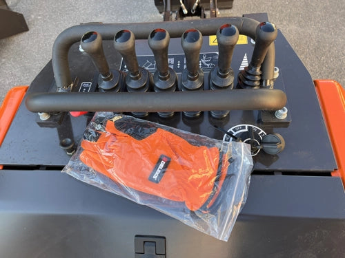 Brouette sur chenilles mini-dumper hydrostatique