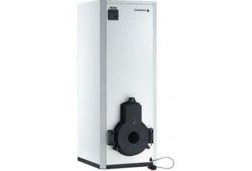 Chaudière fioul acier cheminée Premys de Dietrich 27 kW + ballon 100 L Sans brûleur