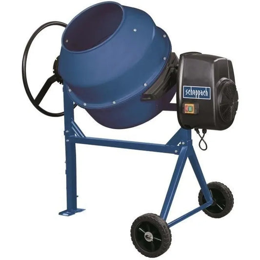 Bétonnière MIX160 SCHEPPACH - 230V 50Hz 650W 160L - 5908405901