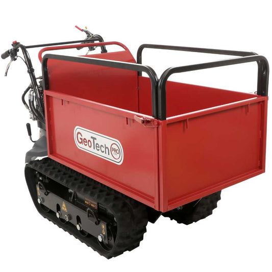 Brouette à chenilles GeotechPro GeoPorter H-540E Hydro - Caisson extensible hydraulique