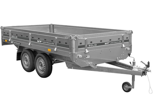 Remorque 2 essieux 304×153 UNITRAILER SOLID 300/2