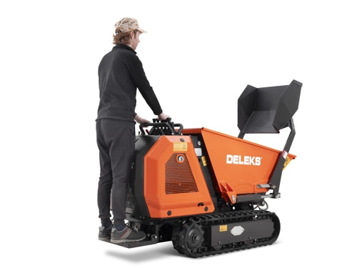 Brouette sur chenilles mini-dumper hydrostatique