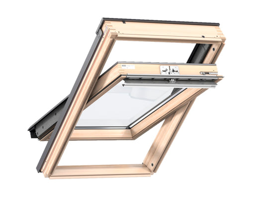 Fenêtre triple vitrage VELUX GLL CK02 1061 (55 × 78 cm) Finition bois massif